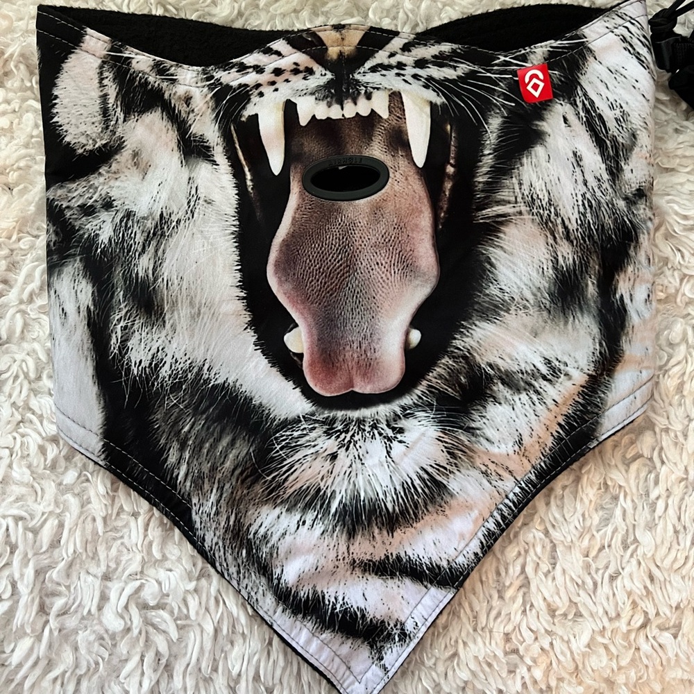 Airhole face mask, worn once